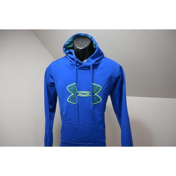 Under Armour Hoodie Fleece Storm Semi-Fitted Pull Over Sweater Womens Sz Medium - Picture 1 of 9